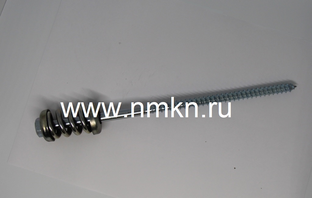 пружинный болт 10х260 (с монтажной шайбой и оцинкованной пружиной) в интернет-магазине НМК